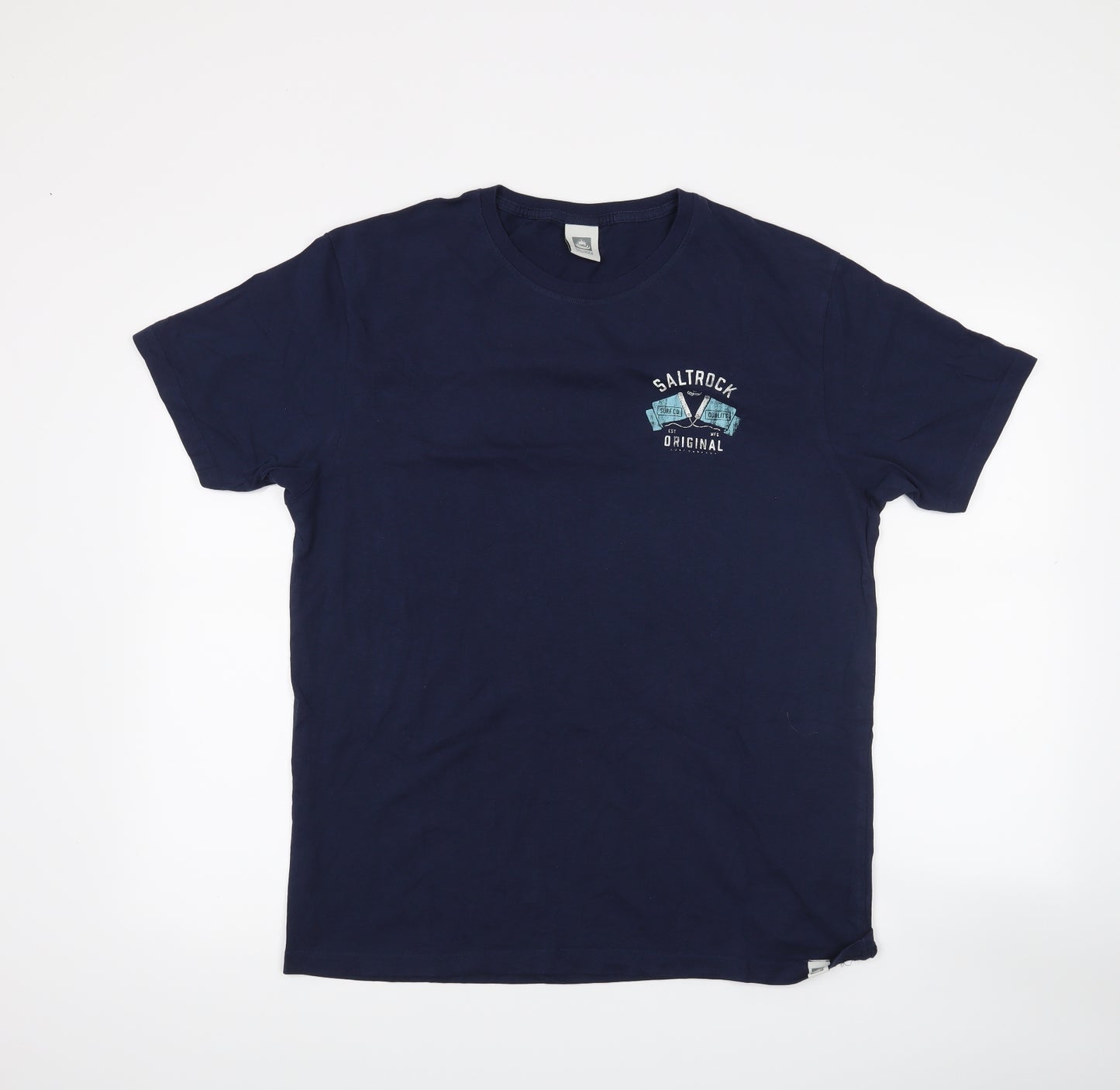Saltrock Mens Blue    T-Shirt Size L