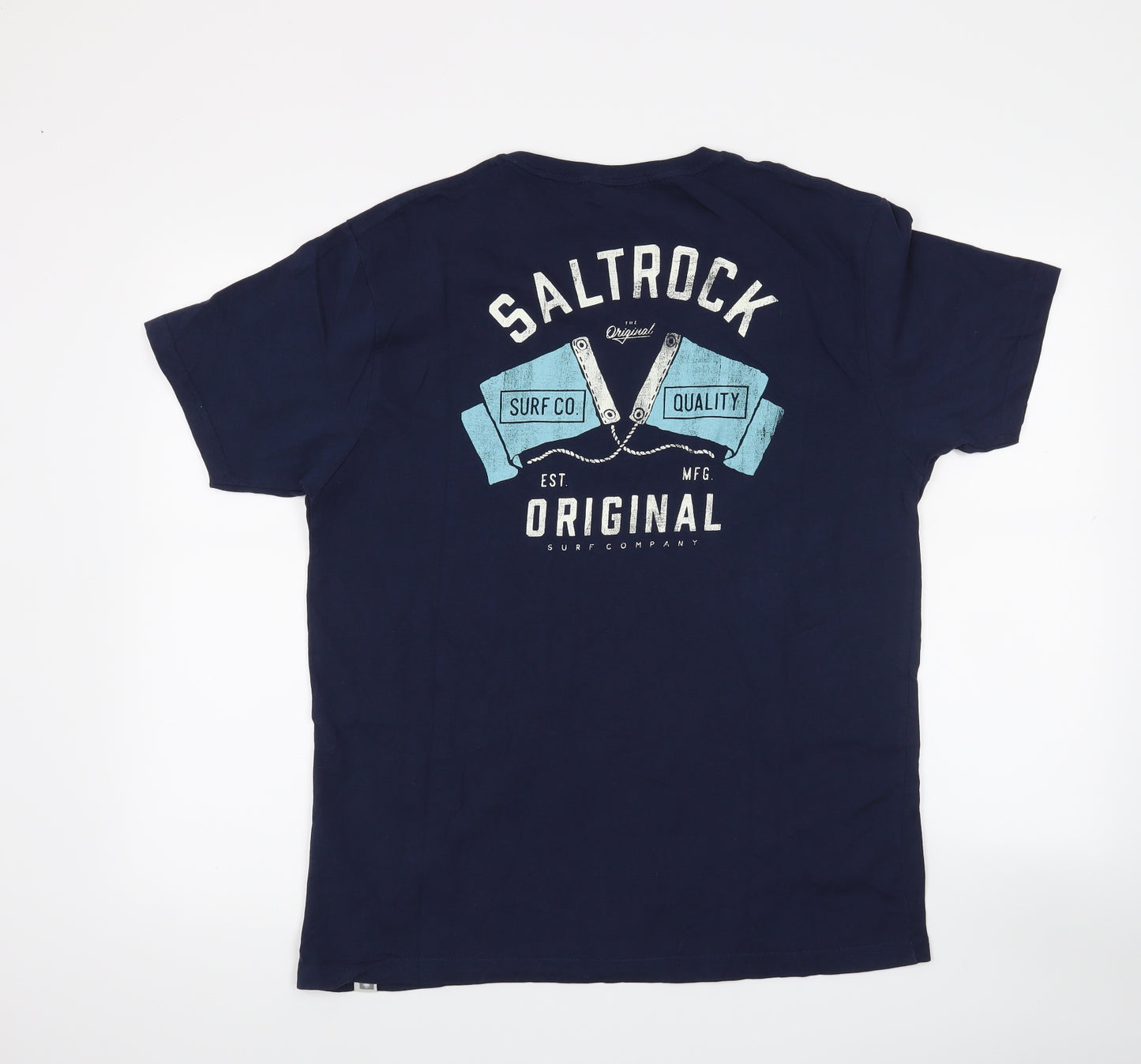 Saltrock Mens Blue    T-Shirt Size L