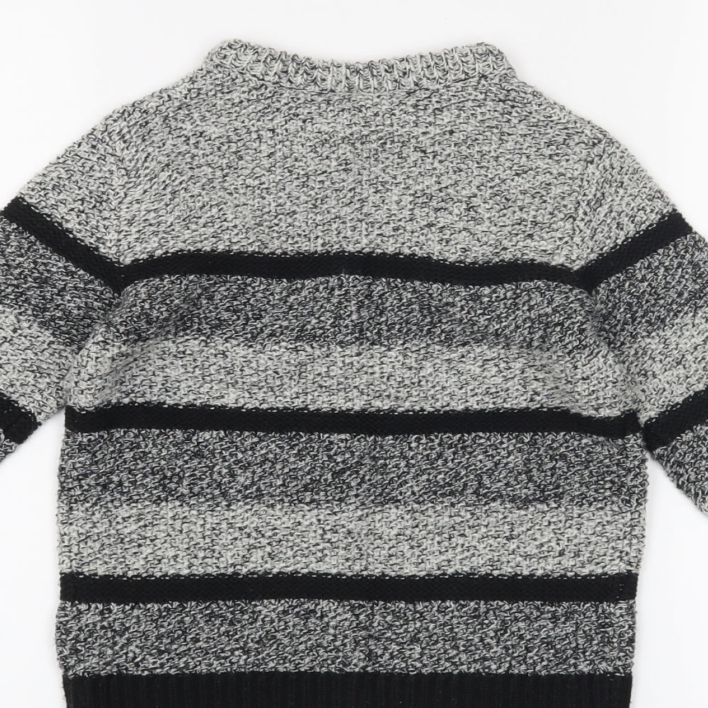 TU Boys Grey   Pullover Jumper Size 5 Years