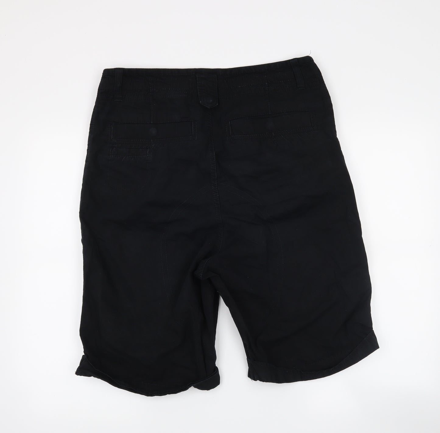 H&M Mens Black   Chino Shorts Size 32 in