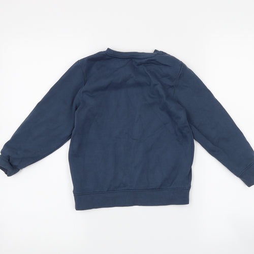 H&M Boys Blue   Pullover Jumper Size 5-6 Years