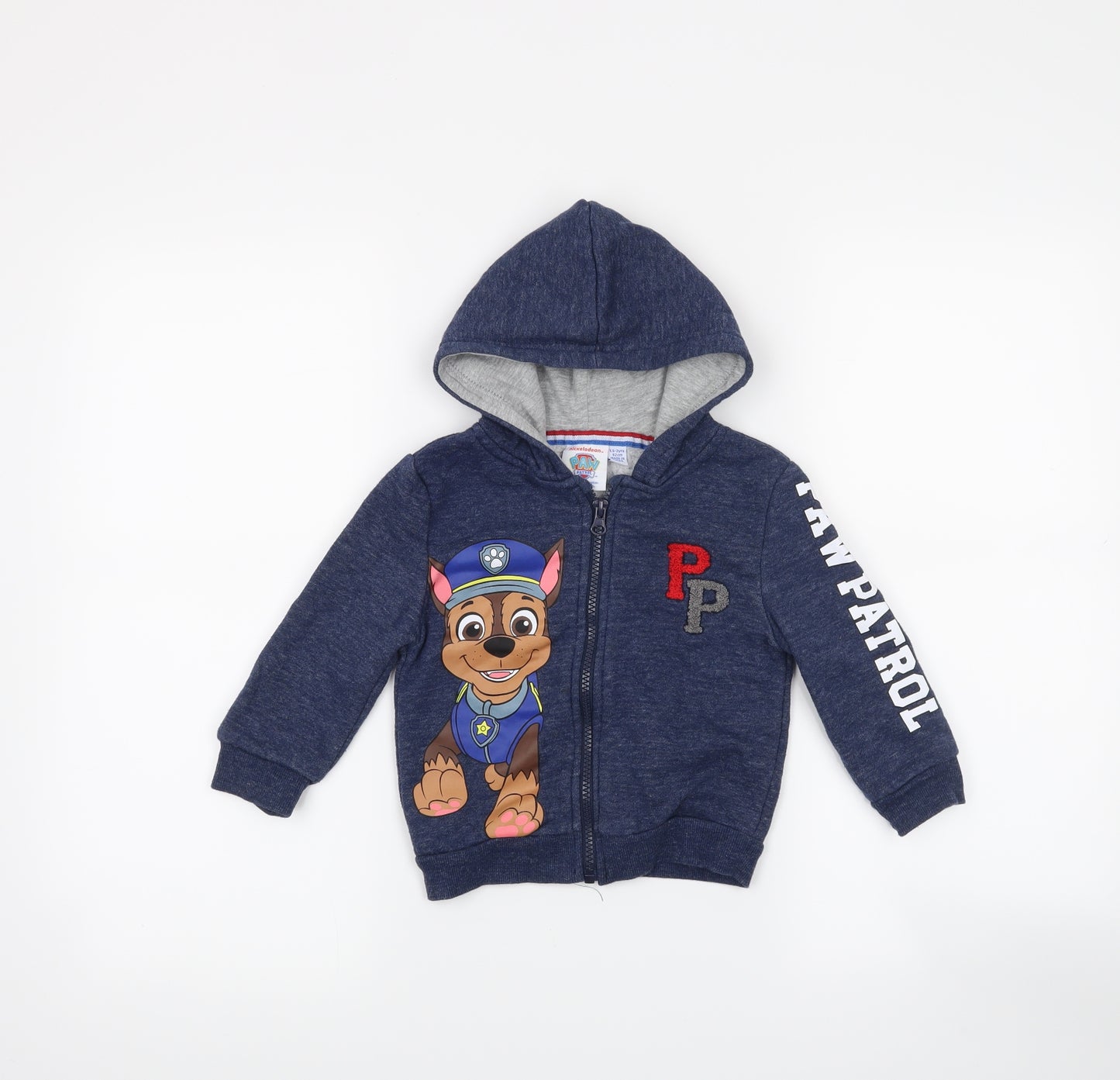 Primark Boys Blue   Full Zip Jumper Size 18-24 Months