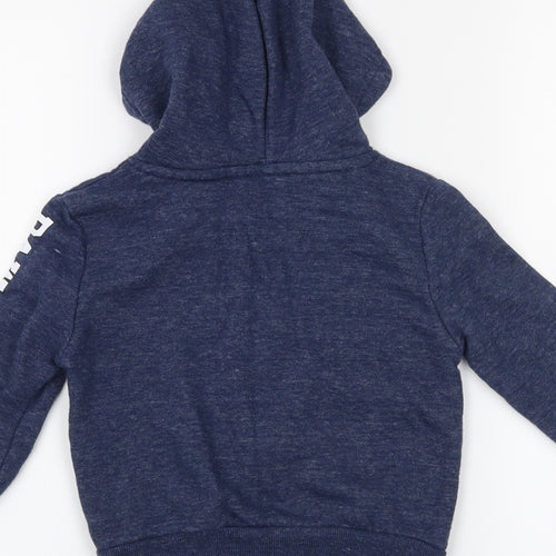Primark Boys Blue   Full Zip Jumper Size 18-24 Months