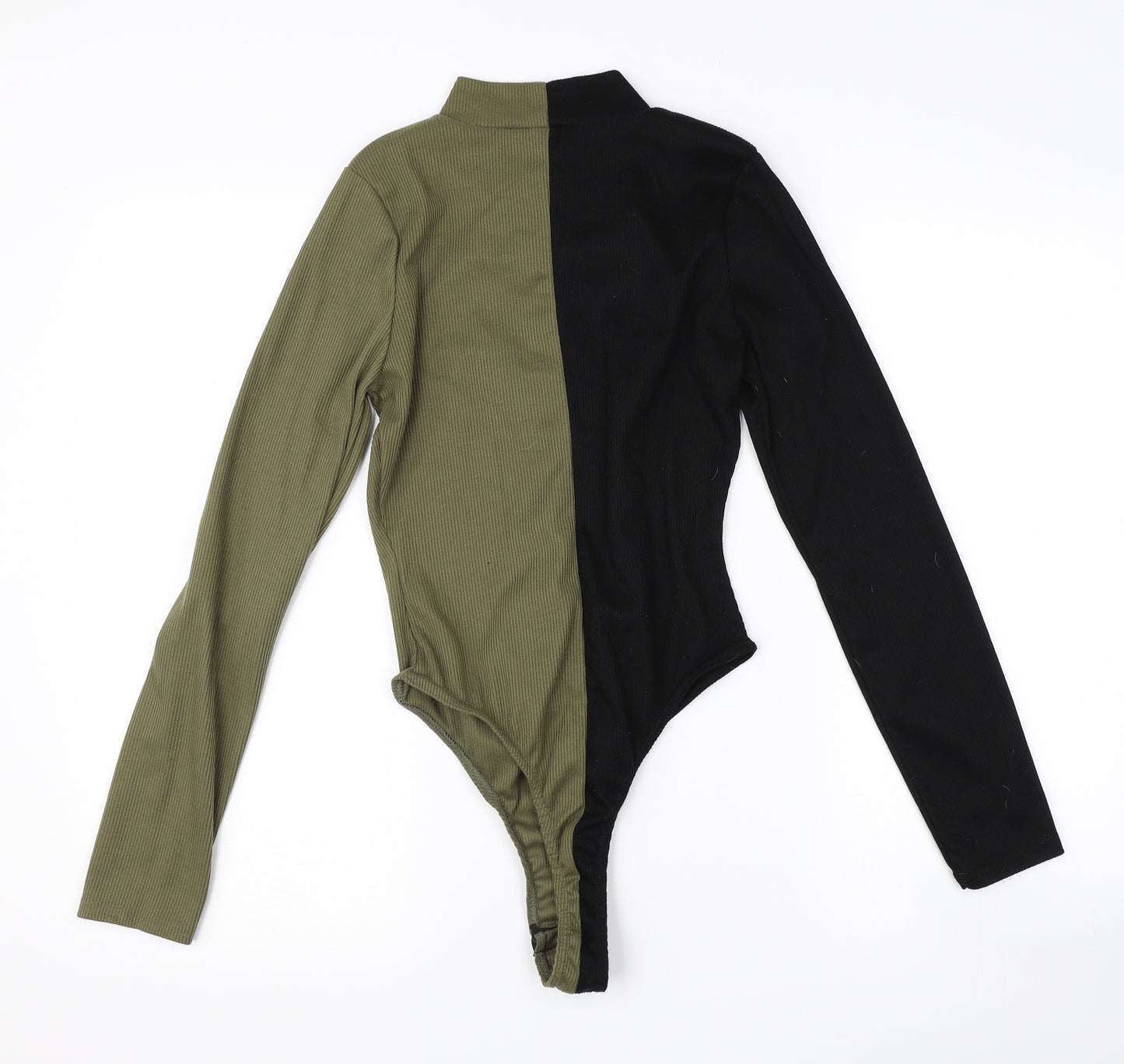 Pink Vanilla Womens Green   Basic T-Shirt Size 10  - bodysuit