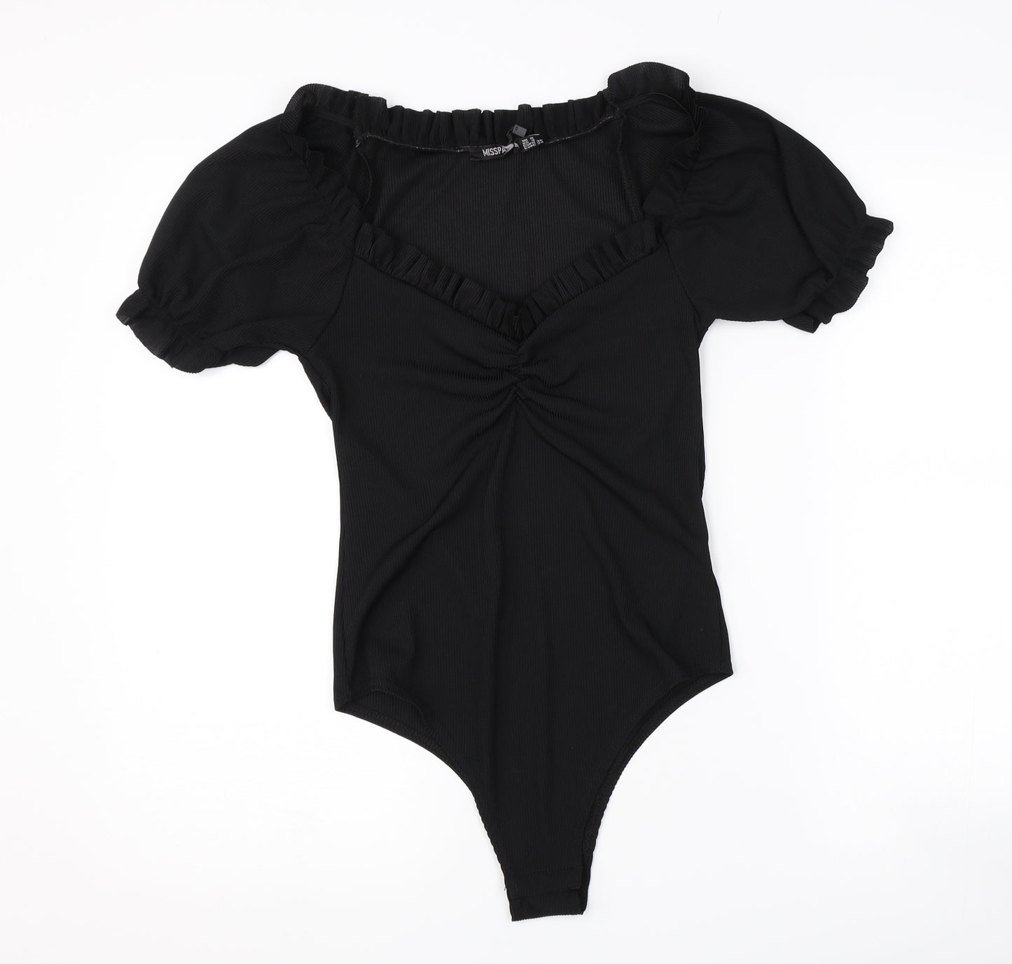 miss pap Womens Black   Basic T-Shirt Size 8  - bodysuit