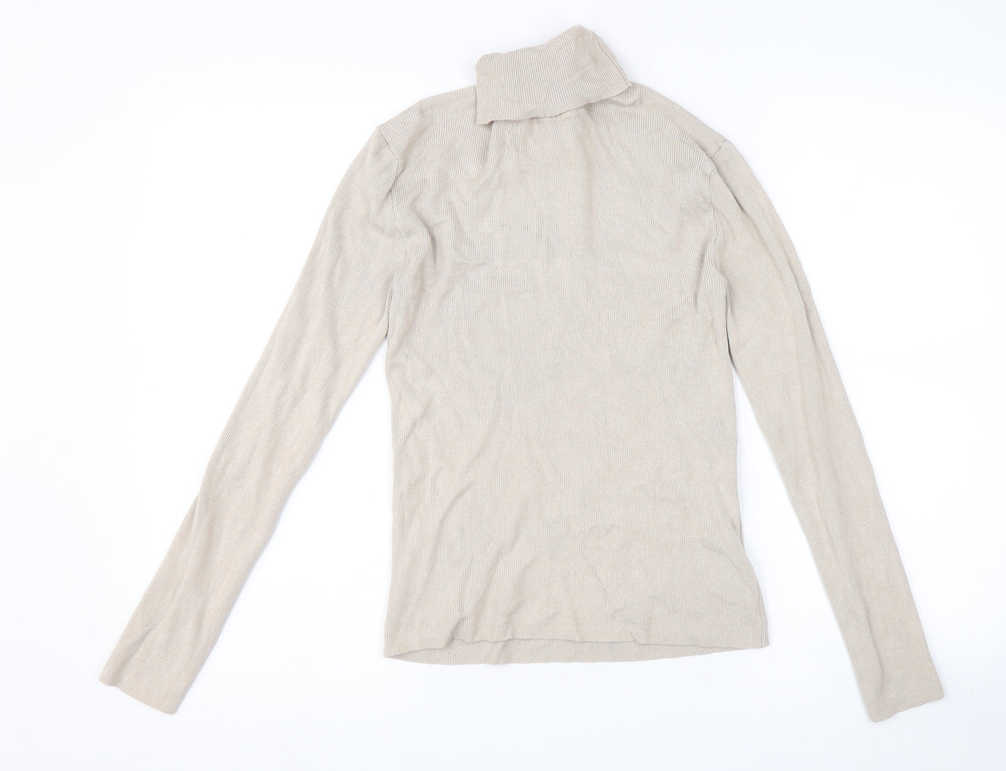 Primark Womens Beige   Basic T-Shirt Size S