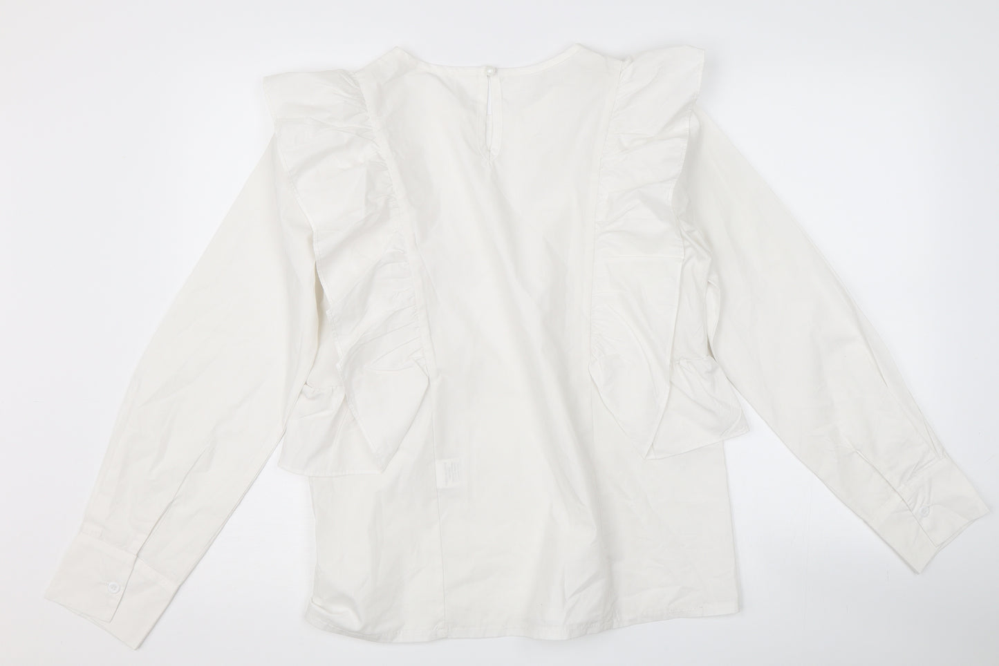 SheIn Womens White   Basic Blouse Size M