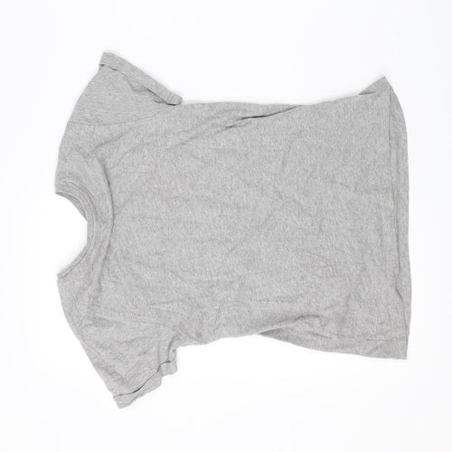 George Boys Grey   Basic T-Shirt Size 8-9 Years  - graphic