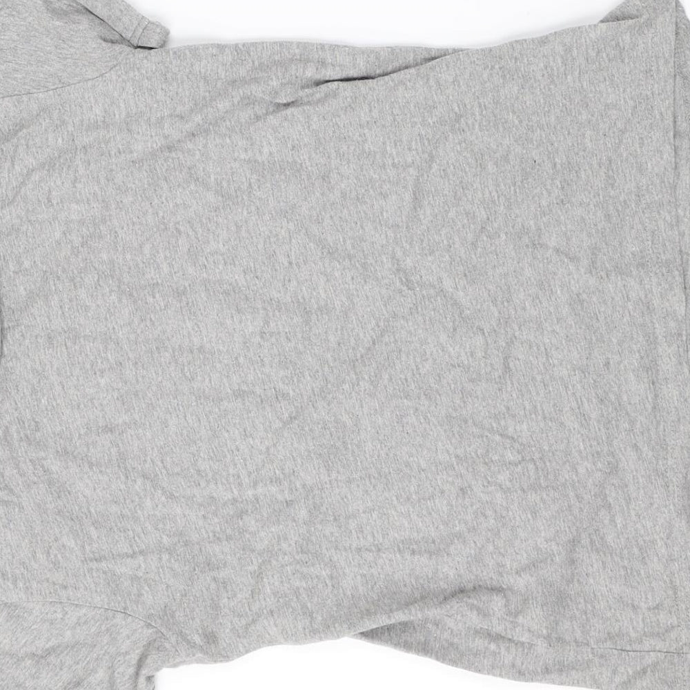 George Boys Grey   Basic T-Shirt Size 8-9 Years  - graphic