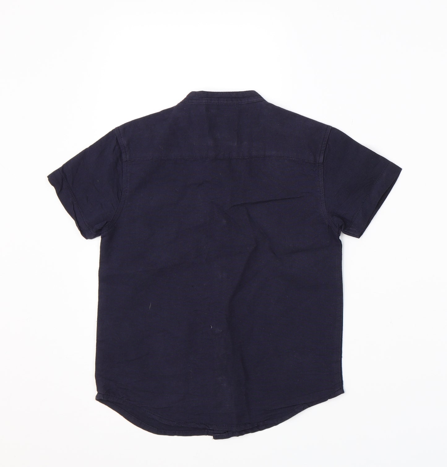Primark Boys Blue   Basic Button-Up Size 5-6 Years