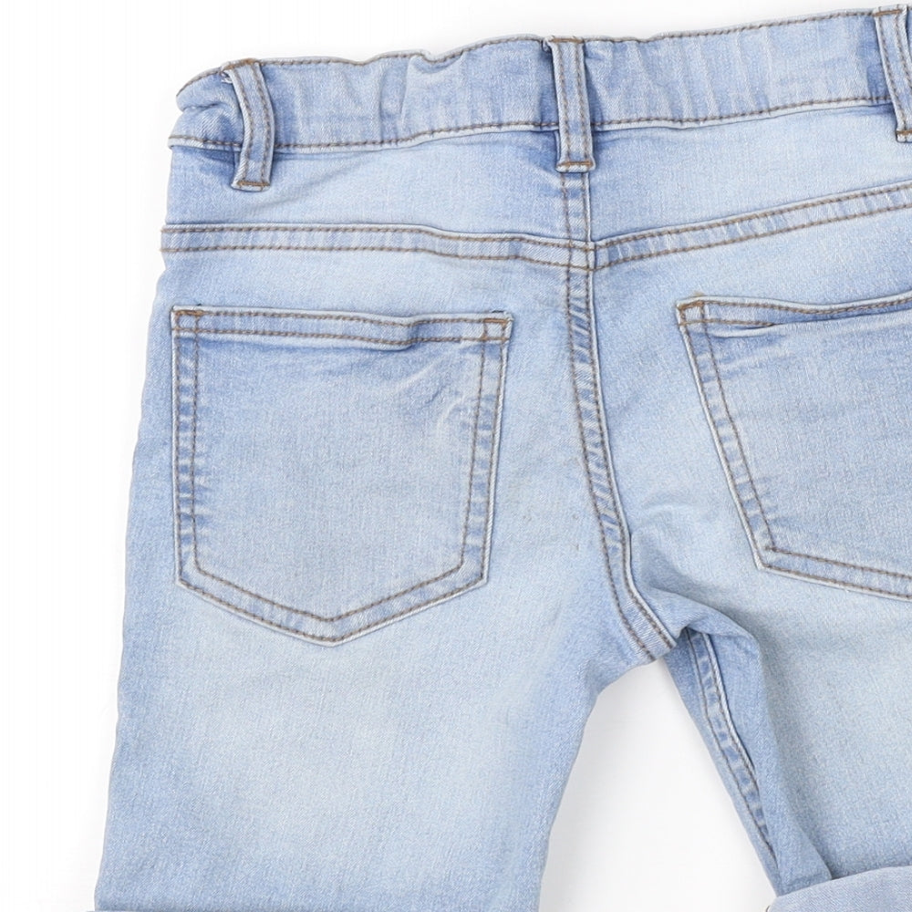 NEXT Boys Blue  Denim Bermuda Shorts Size 6 Years