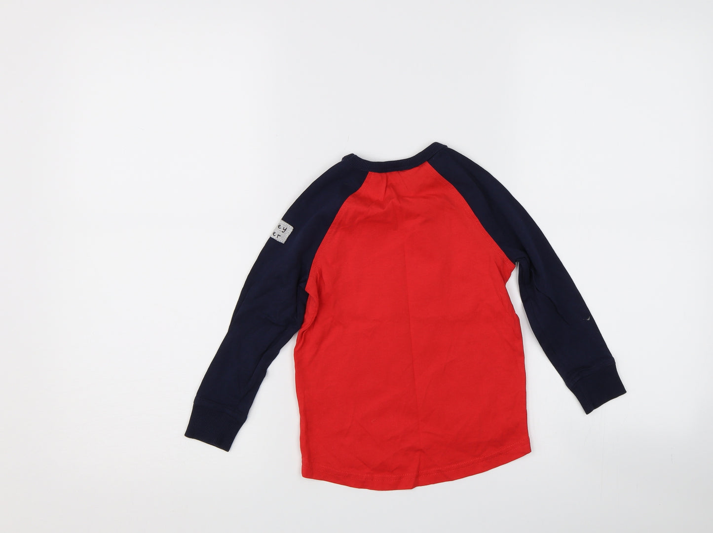 George Boys Red   Basic T-Shirt Size 2-3 Years  - Pudsey Bear