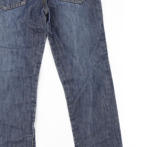 M&Co Boys Blue  Denim Straight Jeans Size 6-7 Years