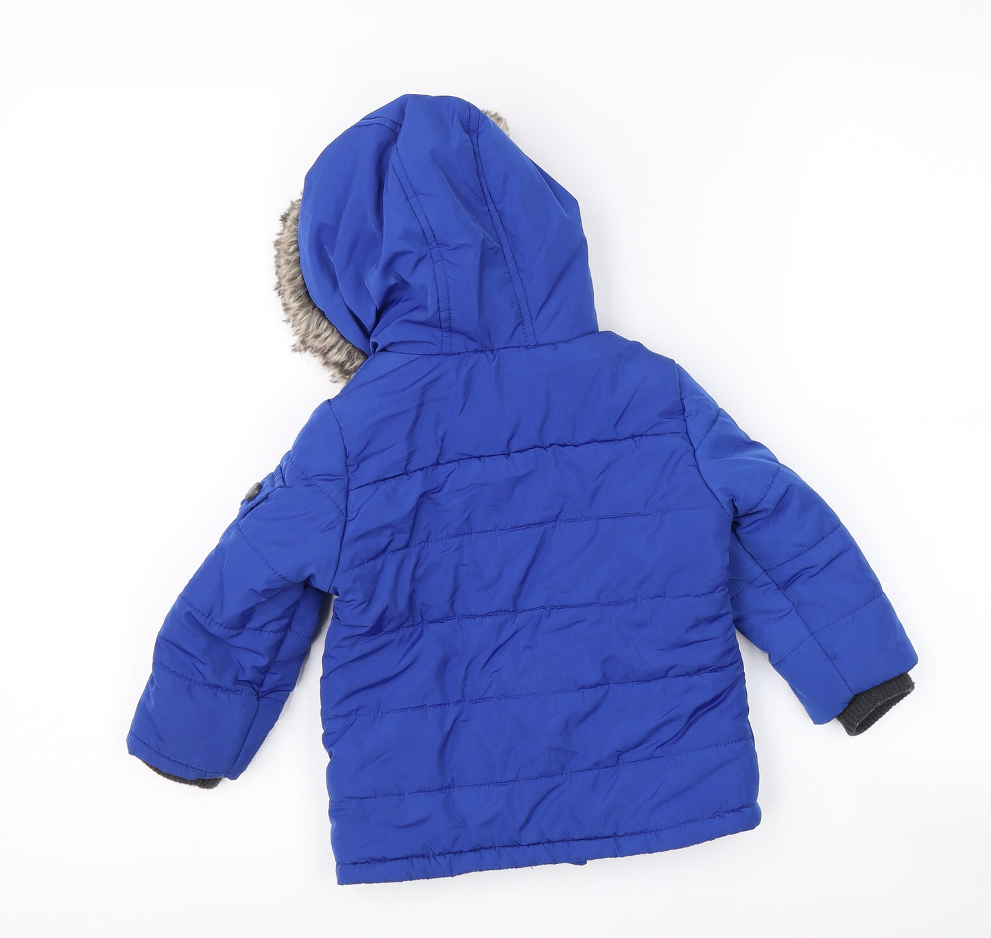 Mothercare Boys Blue   Rain Coat Coat Size 9-12 Months