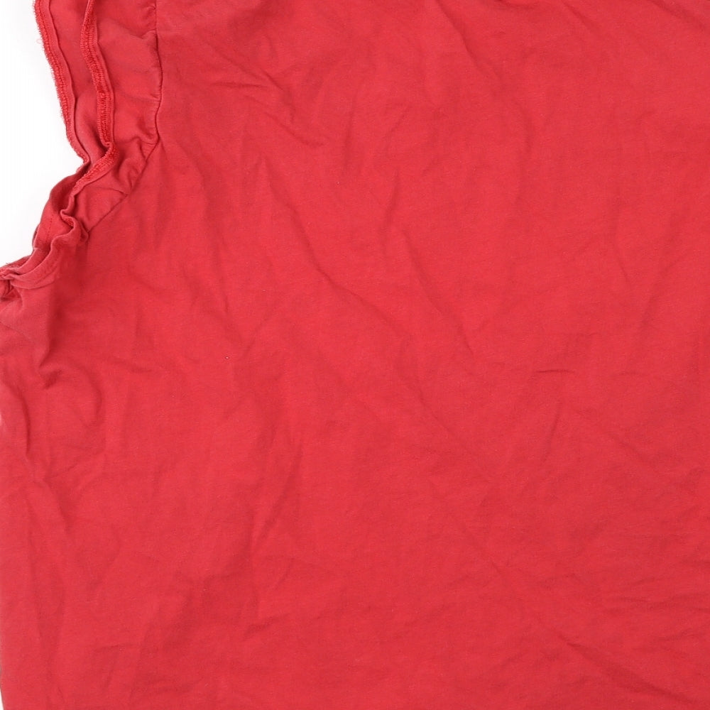 New Look Womens Red   Basic T-Shirt Size 18