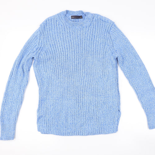 Marks and Spencer Womens Blue   Pullover Jumper Size 14