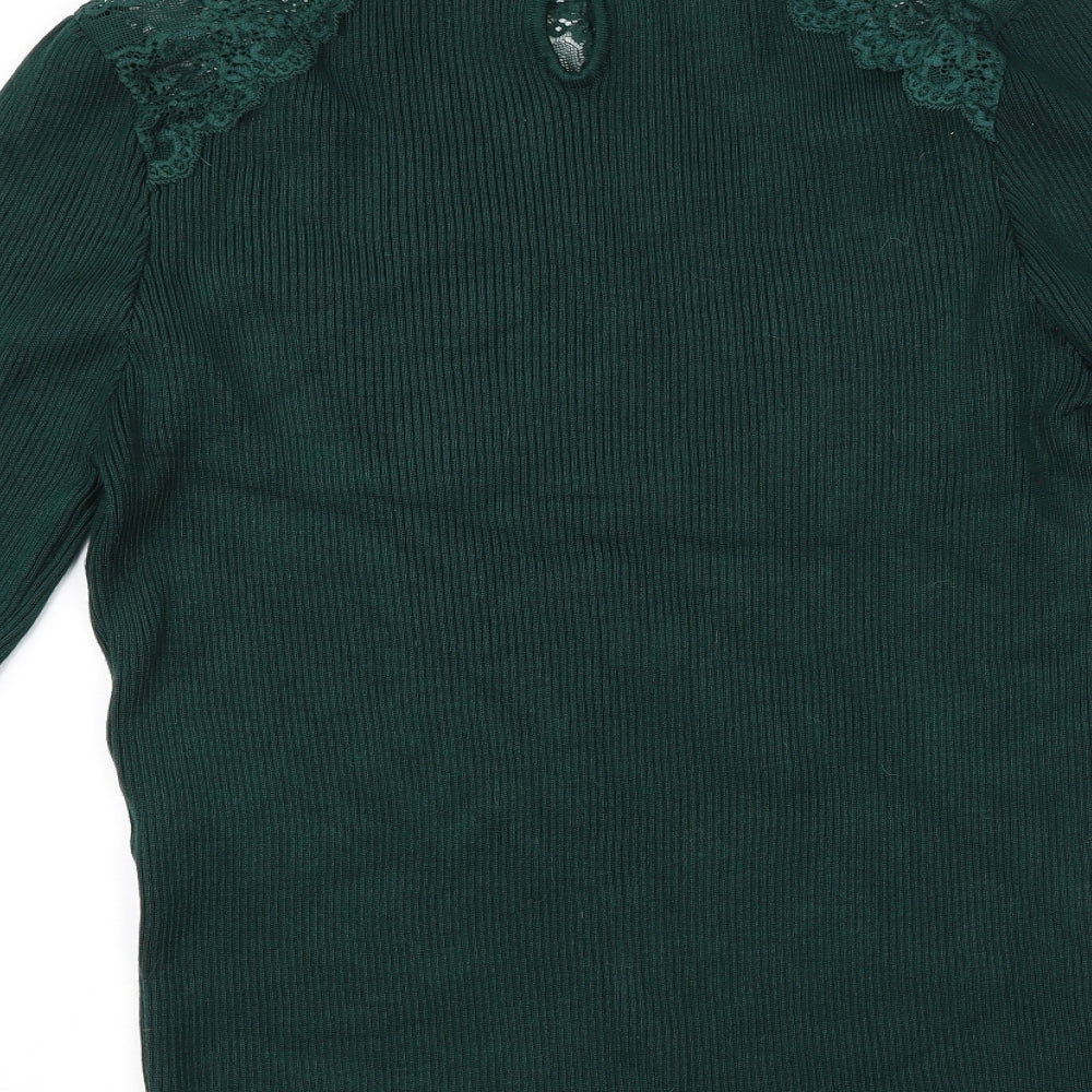 New Look Womens Green   Pullover Jumper Size 18