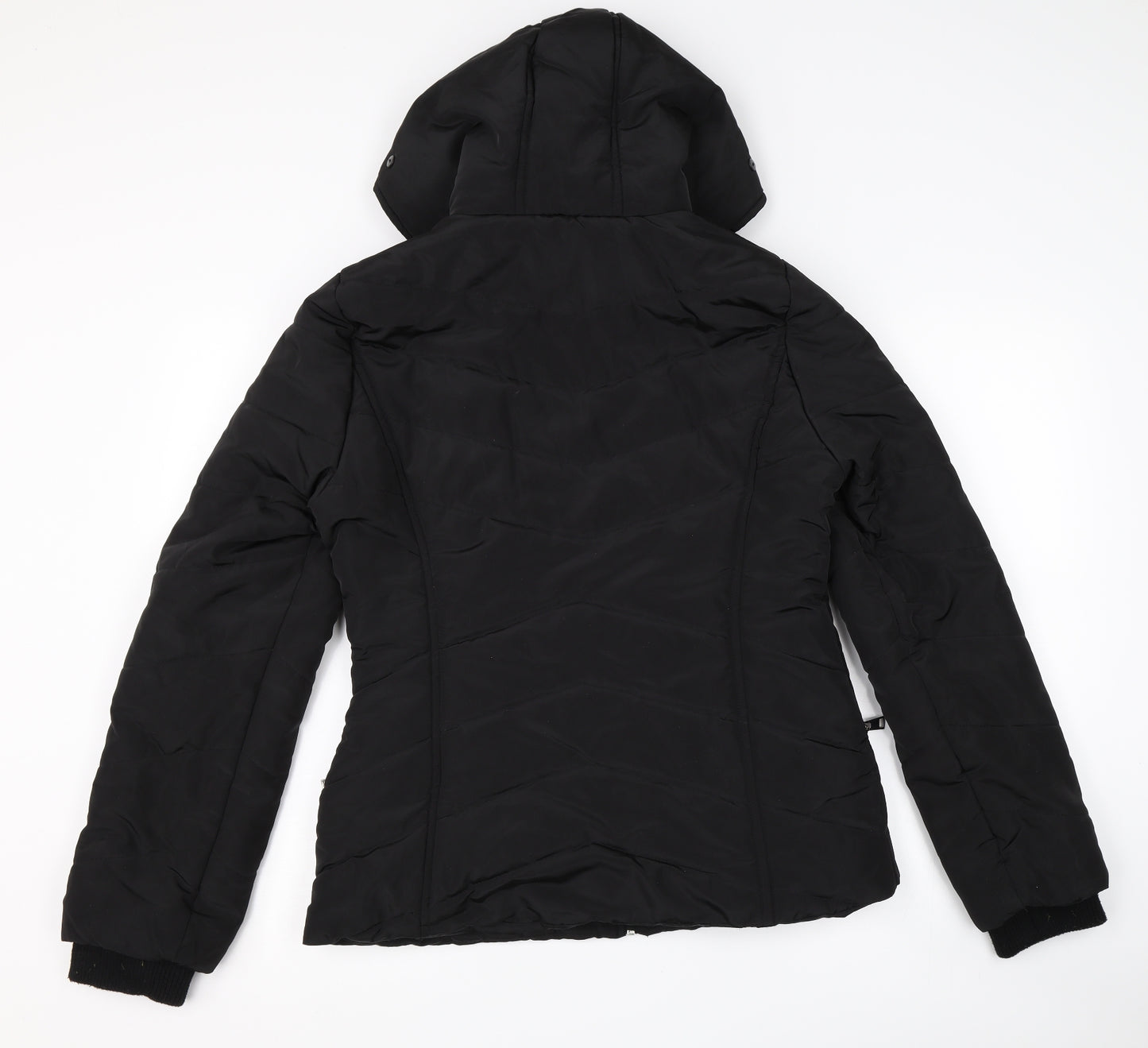 New Look Girls Black   Puffer Jacket Coat Size 14-15 Years
