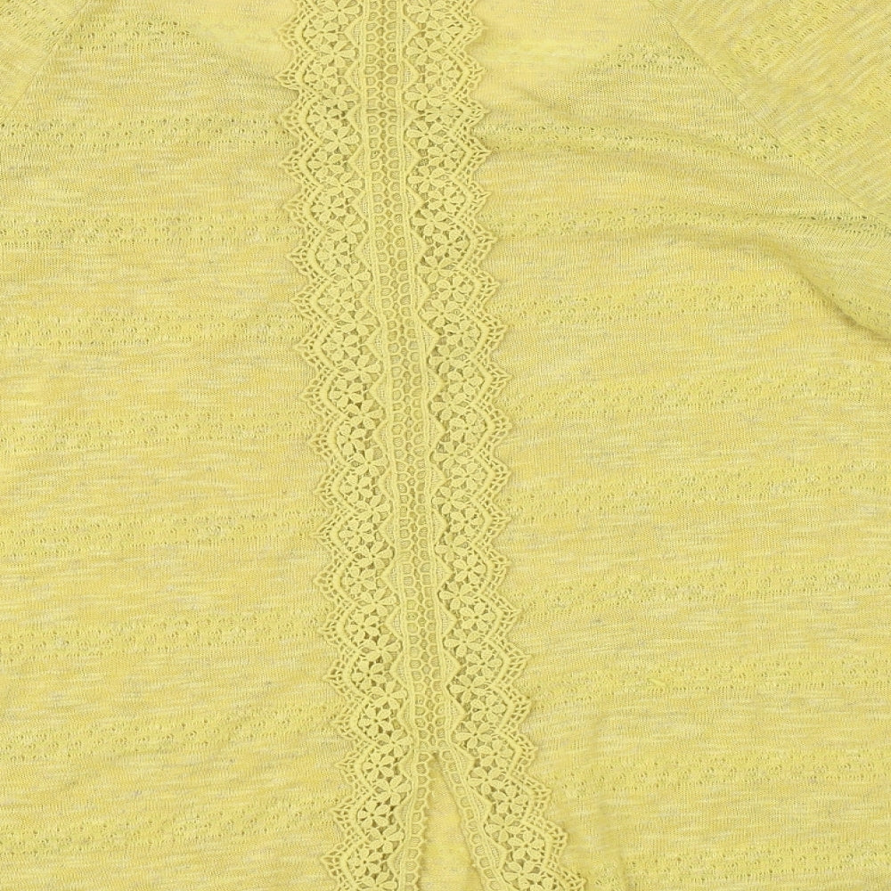 NEXT Womens Yellow   Basic T-Shirt Size 14