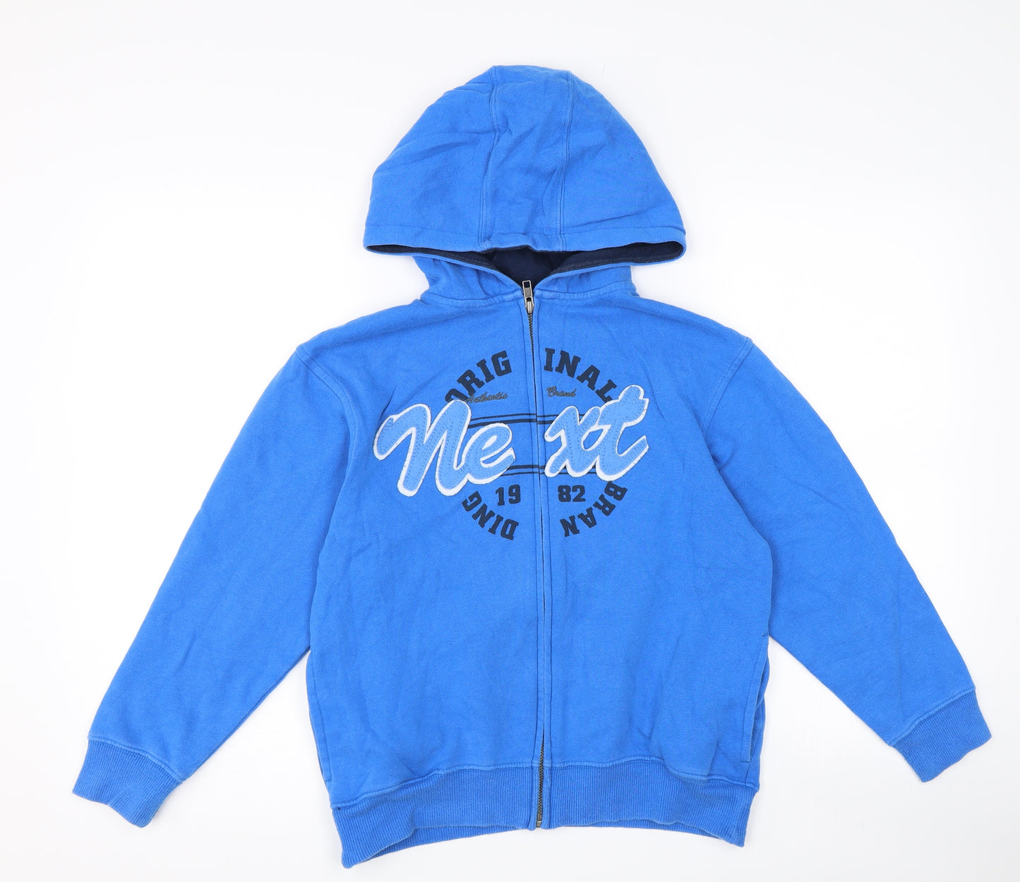 NEXT Boys Blue   Full Zip Hoodie Size 9 Years