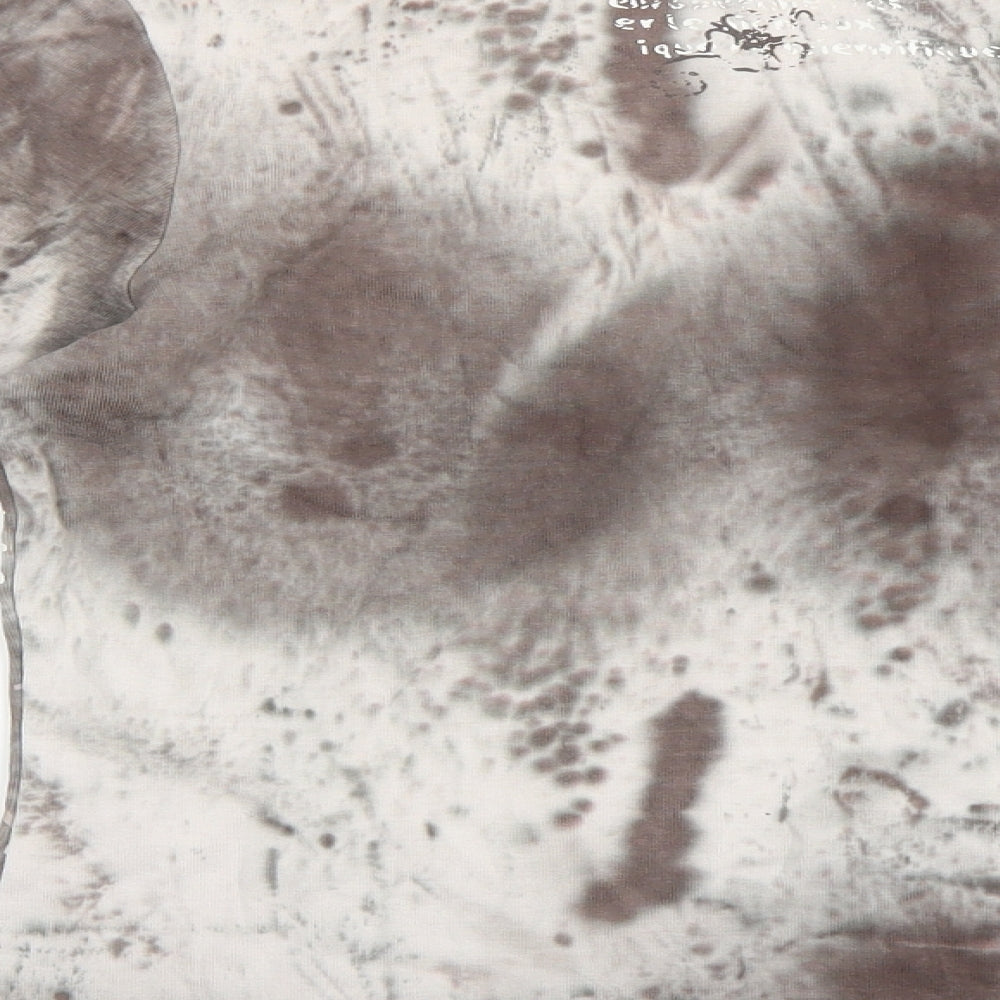 Papaya Womens Brown   Basic T-Shirt Size 12