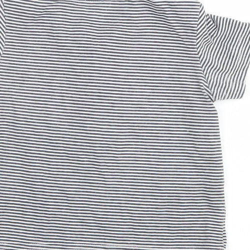 Lee Cooper Boys Blue Striped  Basic Polo Size 18-24 Months