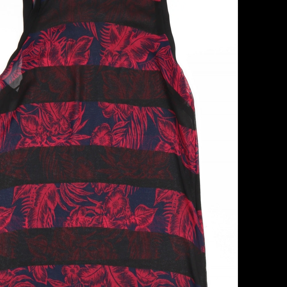 NEXT Womens Pink Floral  A-Line  Size 12