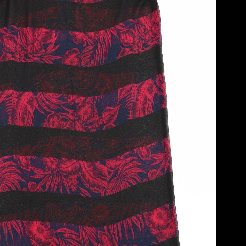 NEXT Womens Pink Floral  A-Line  Size 12