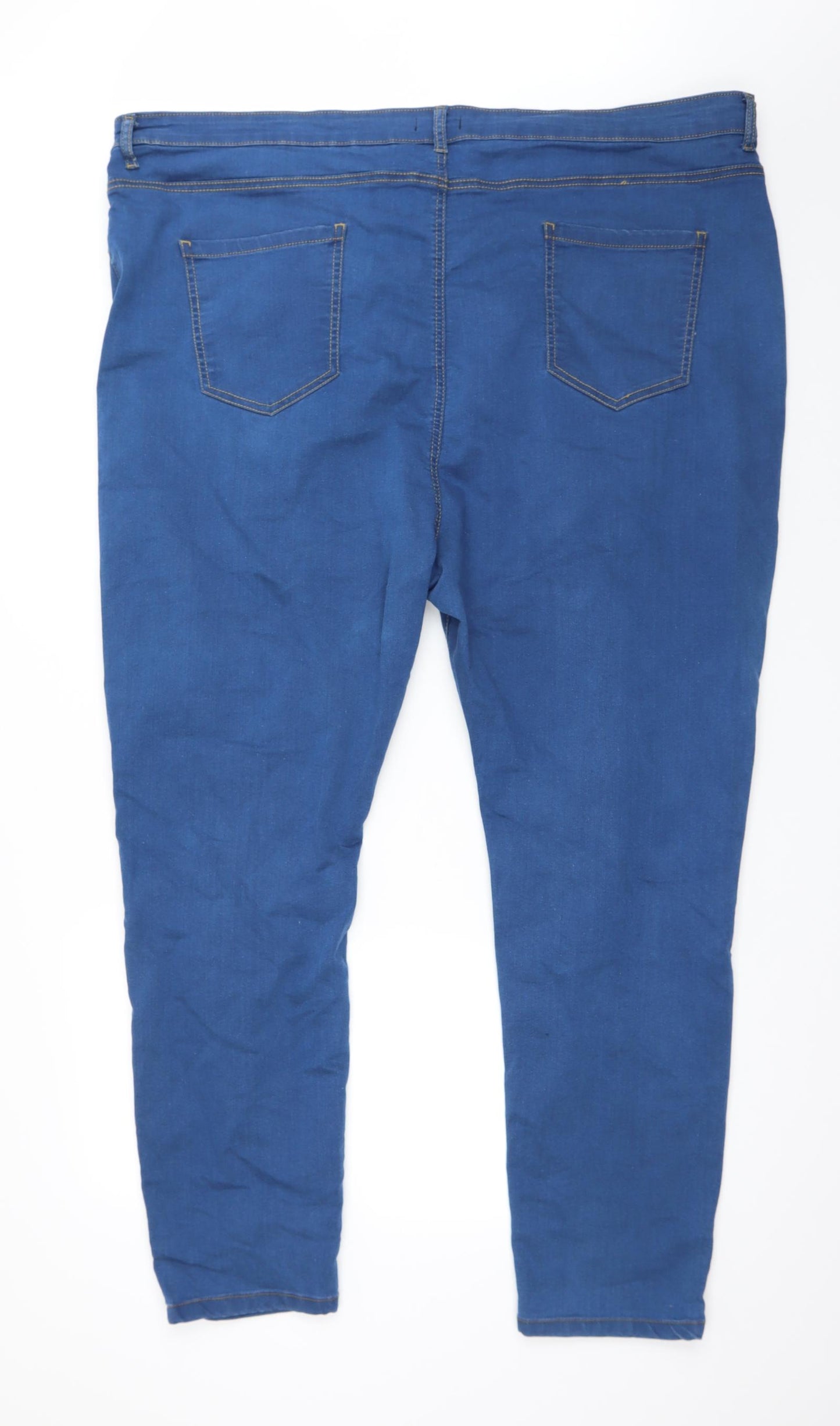 Boohoo Womens Blue   Skinny Jeans Size 26 L30 in
