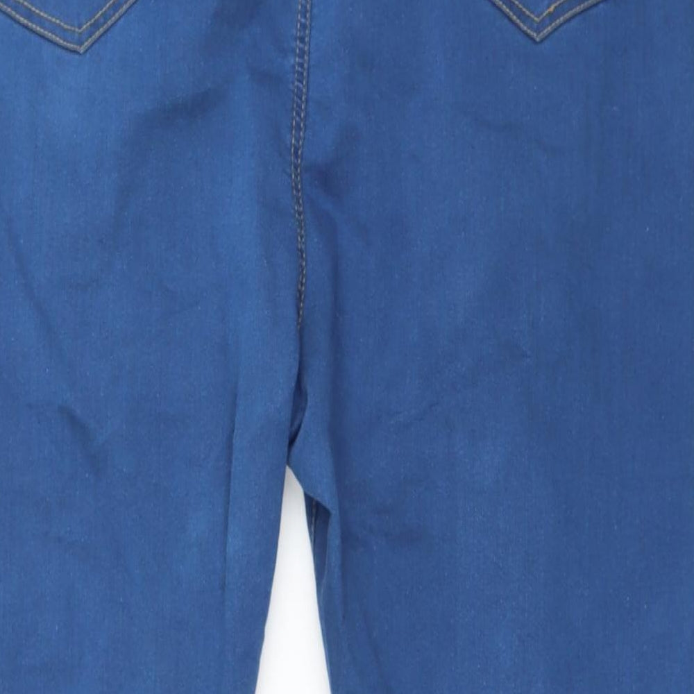 Boohoo Womens Blue   Skinny Jeans Size 26 L30 in
