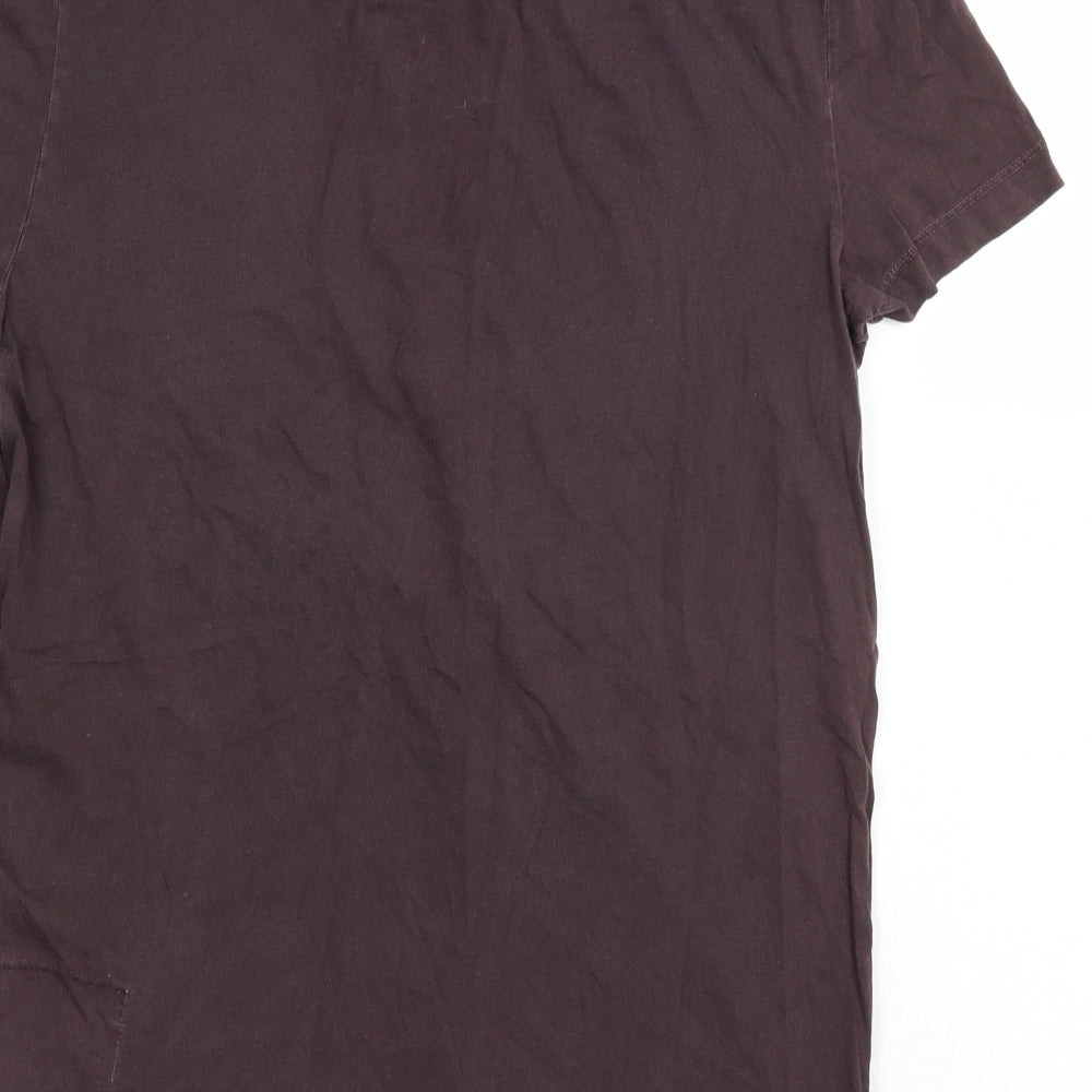 All Saints Mens Purple    Polo Size M