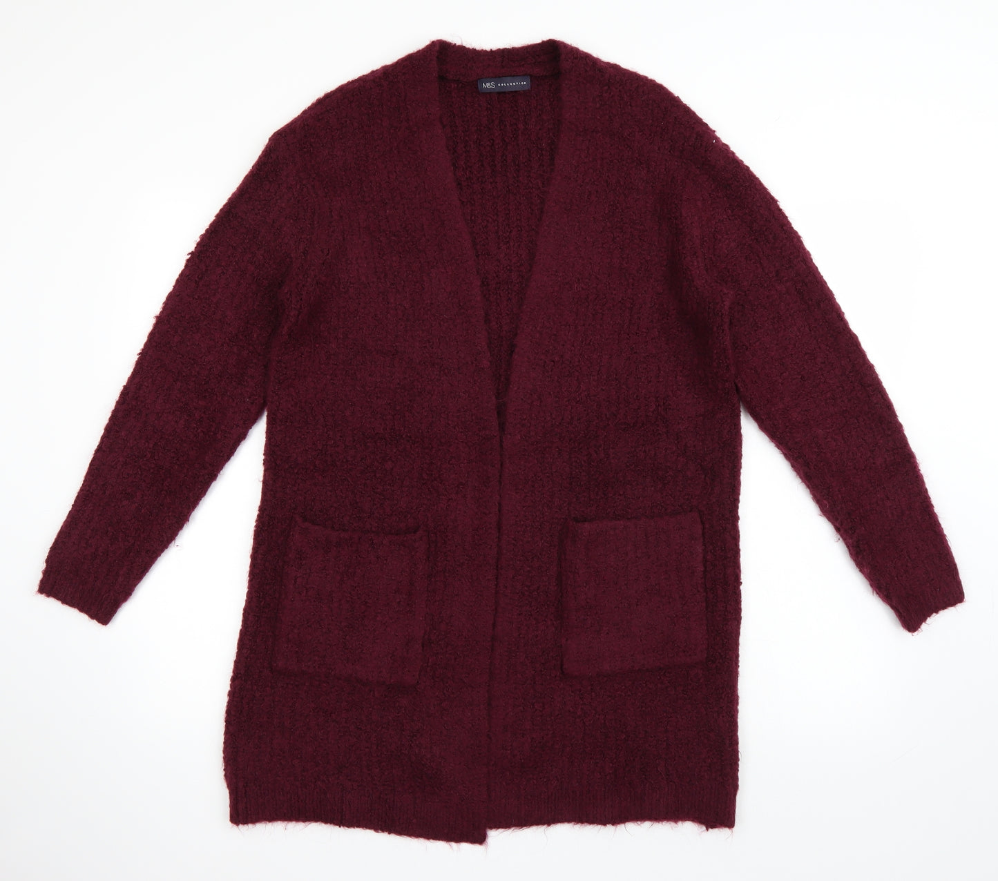 Marks and Spencer Womens Purple   Cardigan Jumper Size S
