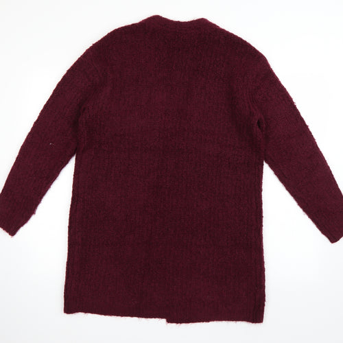Marks and Spencer Womens Purple   Cardigan Jumper Size S