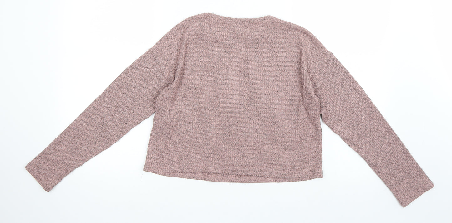 Newlook Girls Pink   Pullover Jumper Size 10-11 Years