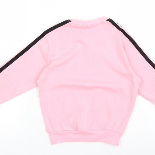 BDM Girls Pink   Pullover Sweatshirt Size M