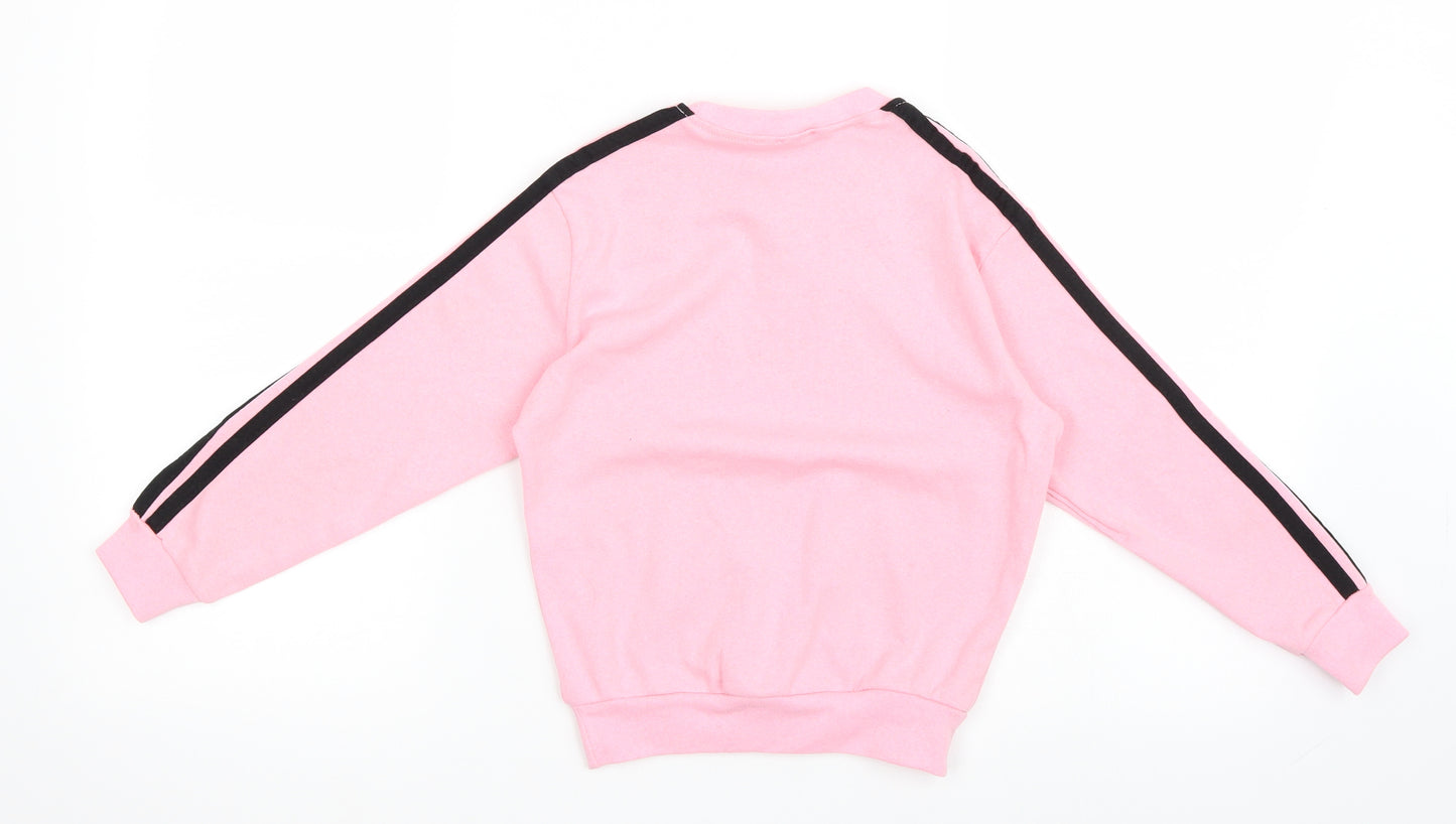 BDM Girls Pink   Pullover Sweatshirt Size M