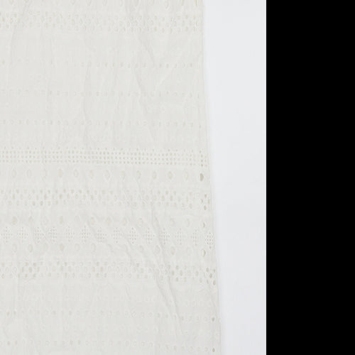 Dorothy Perkins Womens White   Pencil Dress  Size 8