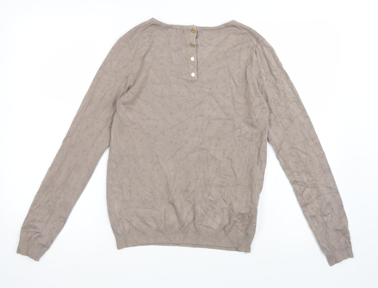 Mango Womens Brown   Pullover Jumper Size S