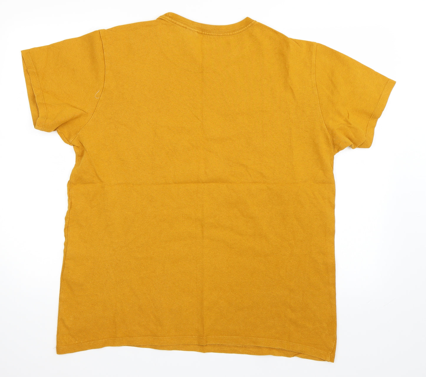 Levi's Mens Yellow    T-Shirt Size L