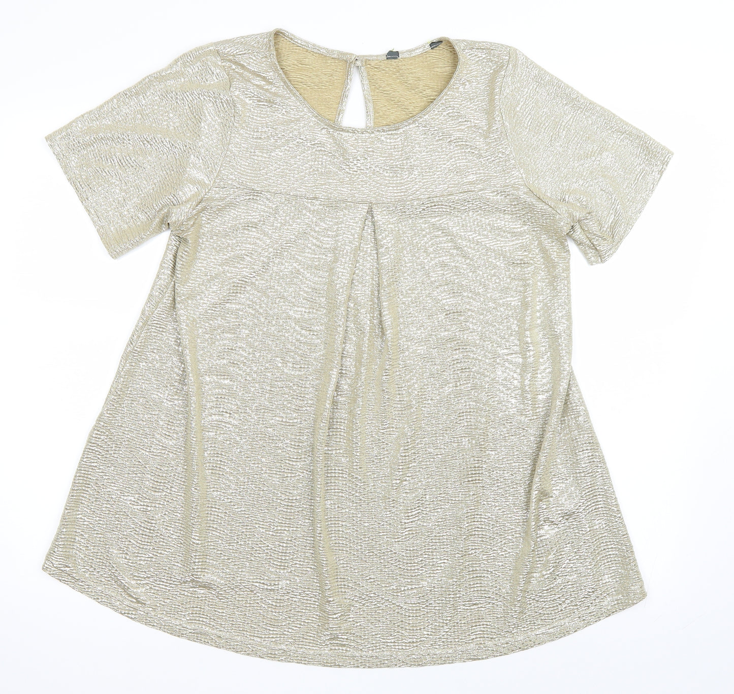 Blooming Marvellous Womens Gold   Basic Blouse Size 16
