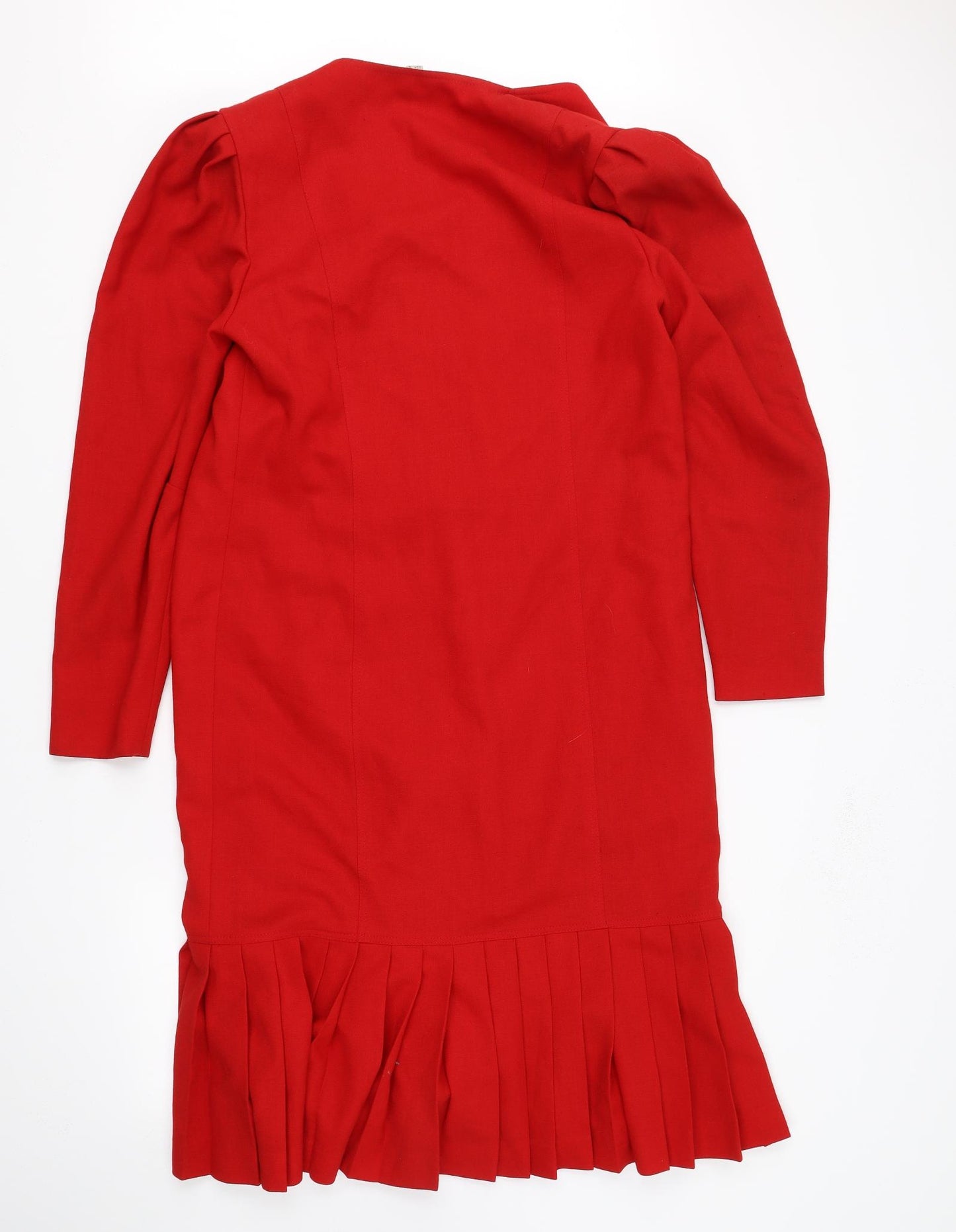 Mansfield Womens Red   Jacket Coat Size 14