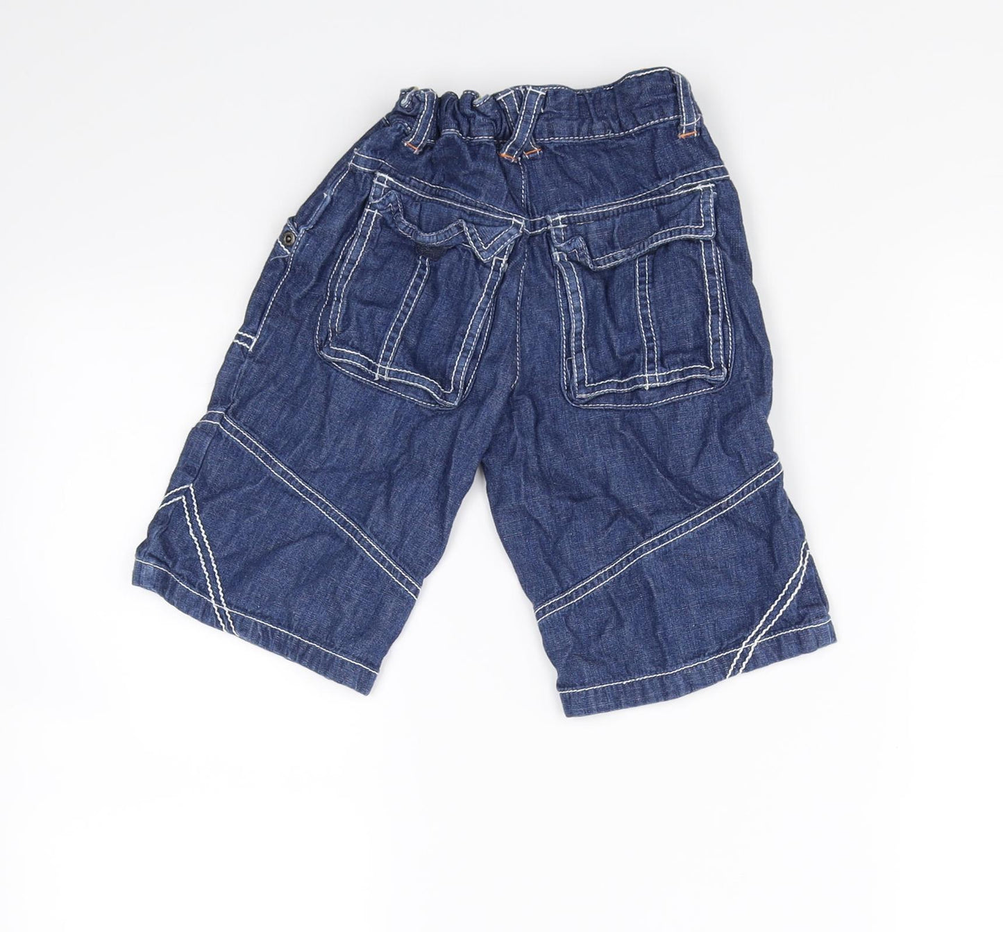 Mini Club Boys Blue   Cropped Jeans Size 4-5 Years