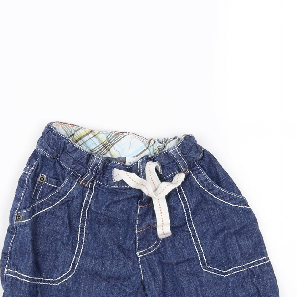 Mini Club Boys Blue   Cropped Jeans Size 4-5 Years