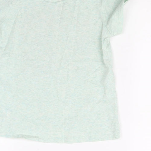 Preworn Girls Green   Basic T-Shirt Size 8 Years