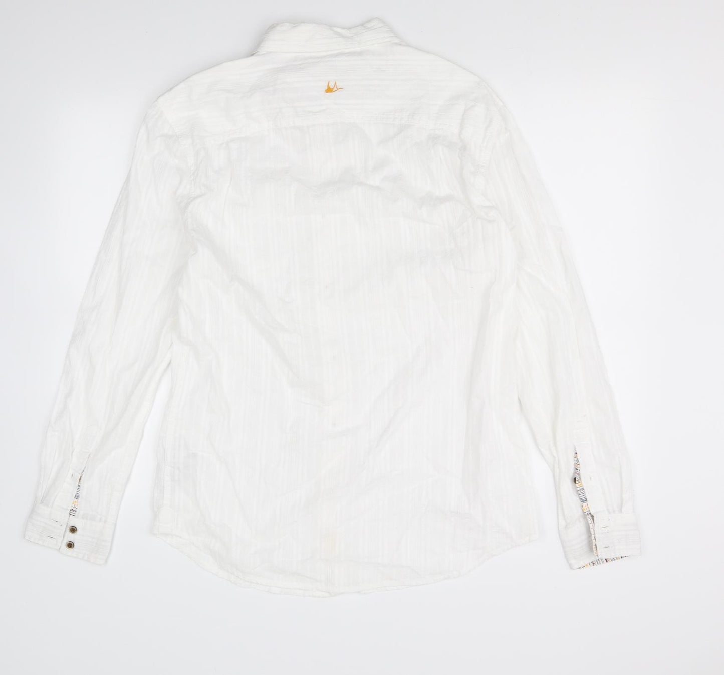 Mantaray  Mens White    Dress Shirt Size M