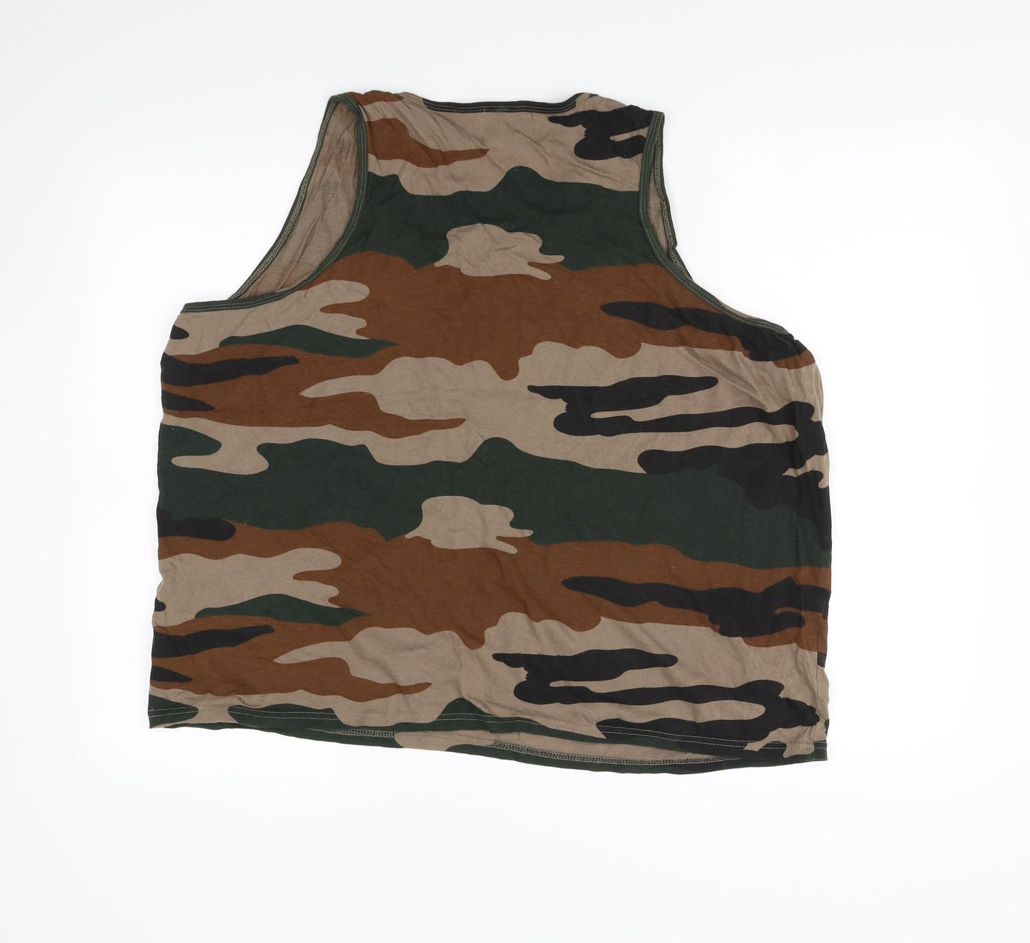Duke original issue Mens Green Camouflage   T-Shirt Size XL
