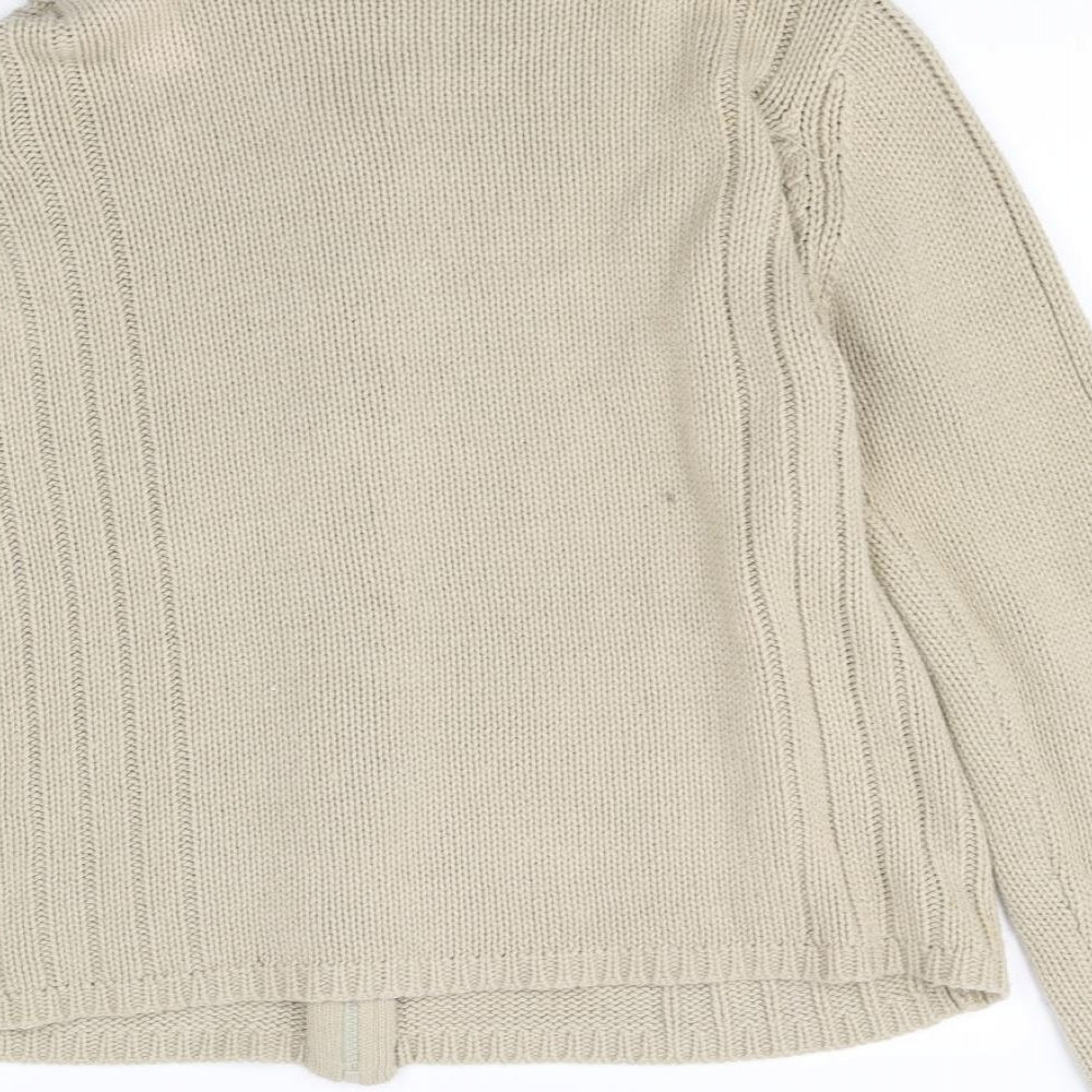 George Womens Beige   Full Zip Jumper Size 20