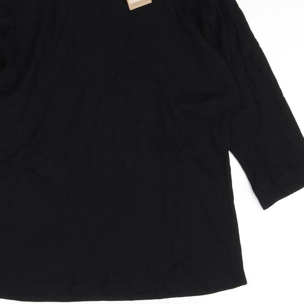Phase Eight Womens Black   Basic T-Shirt Size 12