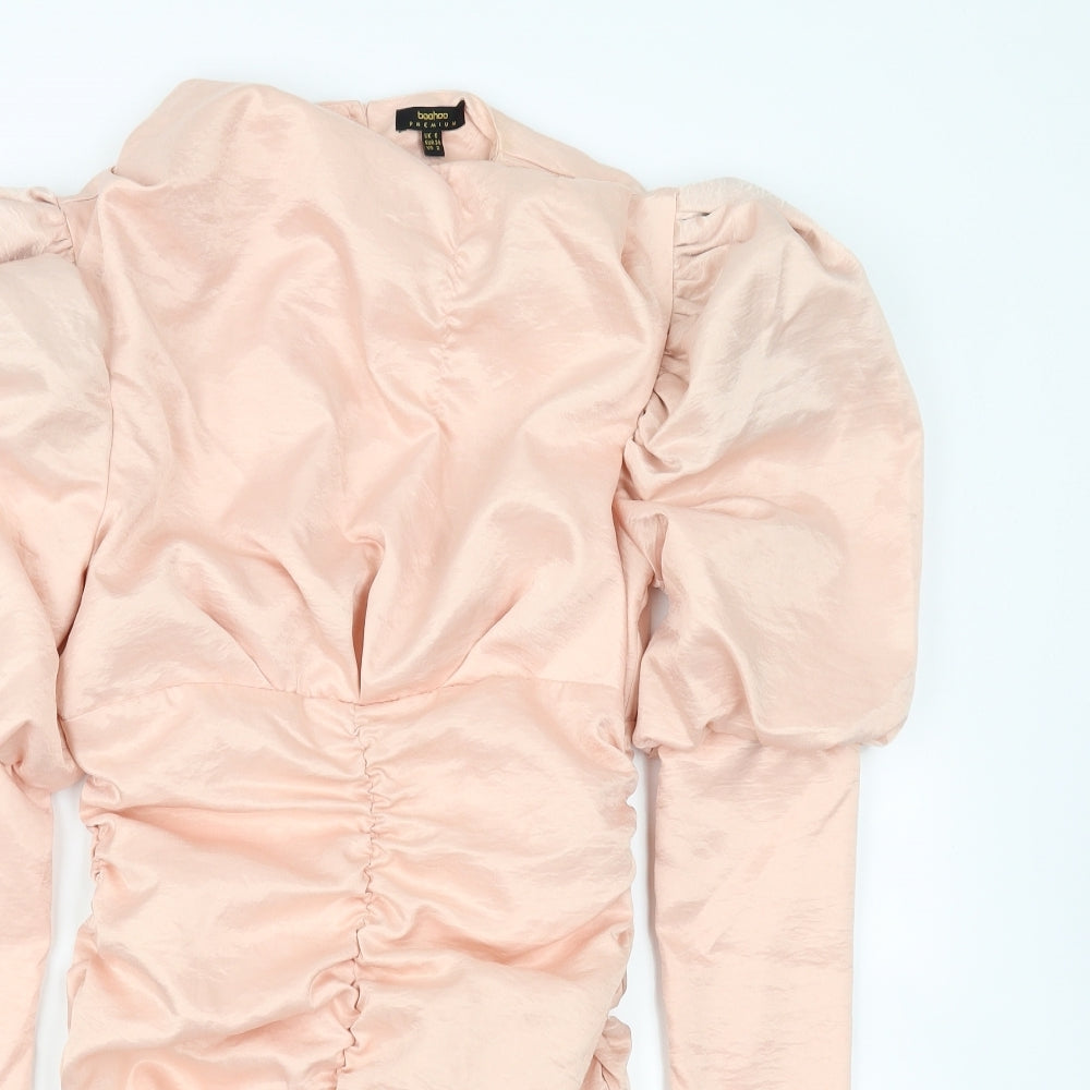 Boohoo Womens Pink   Mini  Size 6