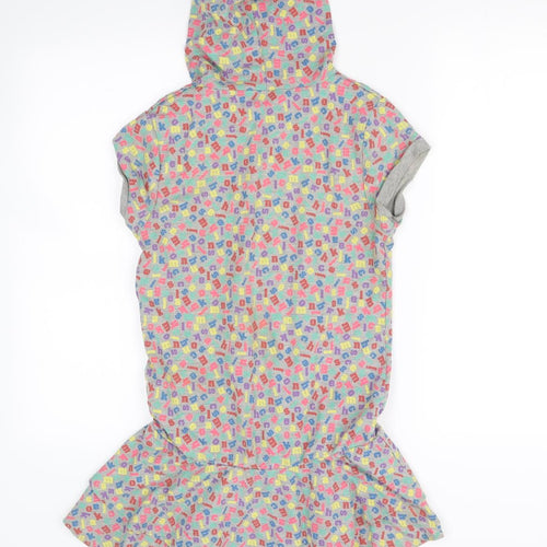 H&M Womens Grey Polka Dot  Jumper Dress  Size 6